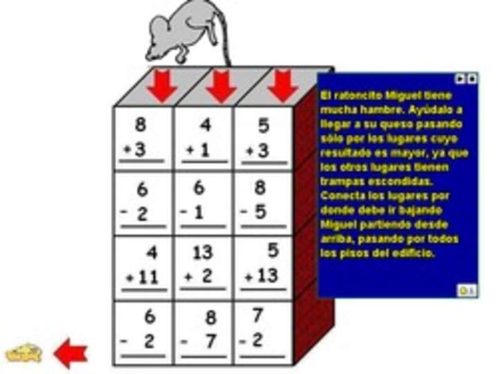 Cálculo mental de adiciones y sustracciones (IV) Cálculo mental de adiciones y sustracciones (IV)