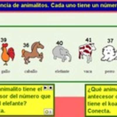 Identificar el antecesor o sucesor de un número (II) Identificar el antecesor o sucesor de un número (II)