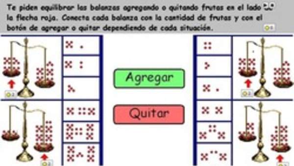 Equilibrar una balanza (I) Equilibrar una balanza (I)
