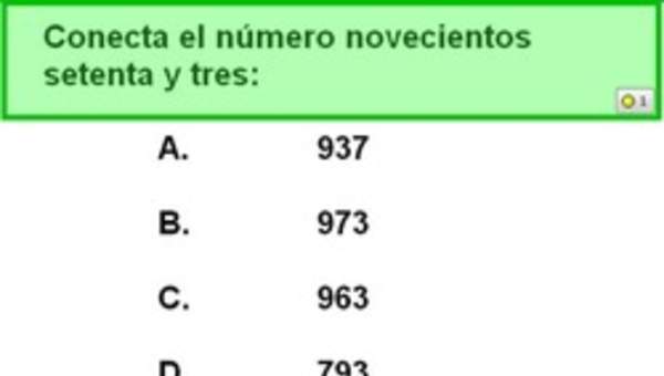 Escribir un número con símbolos (II) Escribir un número con símbolos (II)