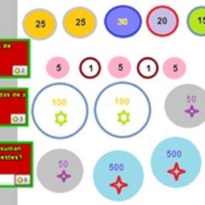 Leer y representar números en forma simbólica utilizando monedas (I) Leer y representar números en forma simbólica utilizando monedas (I)