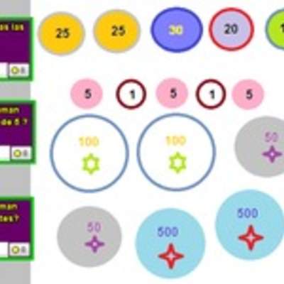 Sumar monedas en forma pictórica y simbólica Sumar monedas en forma pictórica y simbólica