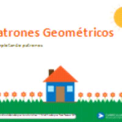 Patrones geométricos Patrones geométricos