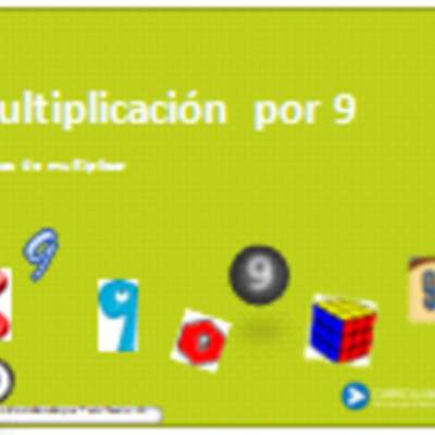 Multiplicación por 9.Formas por multiplicar. Multiplicación por 9.Formas por multiplicar.
