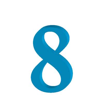 Número ocho Número ocho