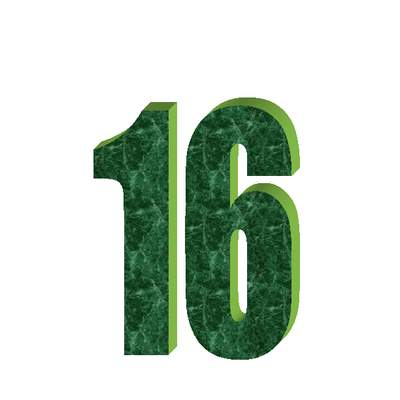 Número dieciséis Número dieciséis