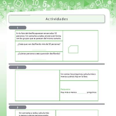 Estimar usando un referente Estimar usando un referente