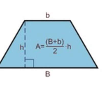 Área de un trapecio Área de un trapecio