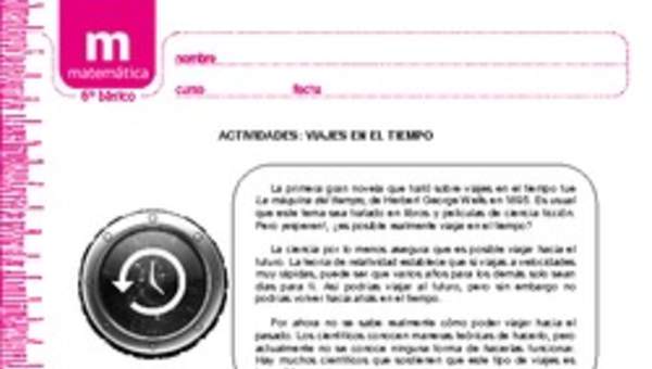 Viajes en el tiempo Viajes en el tiempo