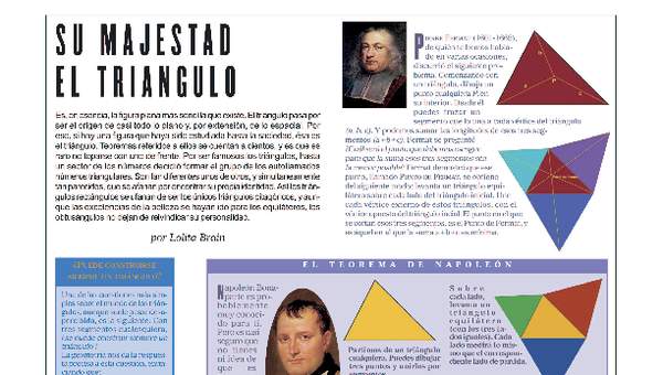 El triángulo El triángulo