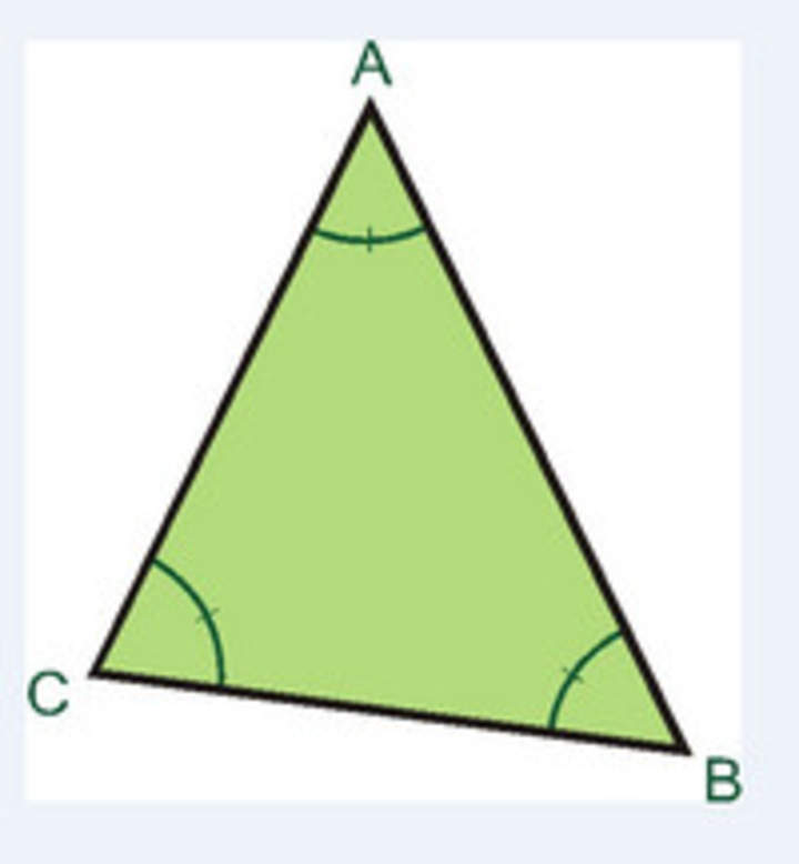 Triángulo acutángulo Triángulo acutángulo