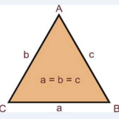 Triángulo equilátero Triángulo equilátero