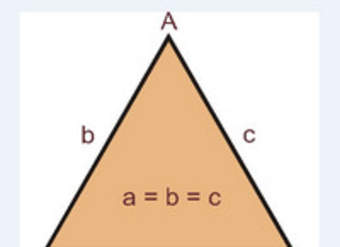 Triángulo equilátero Triángulo equilátero