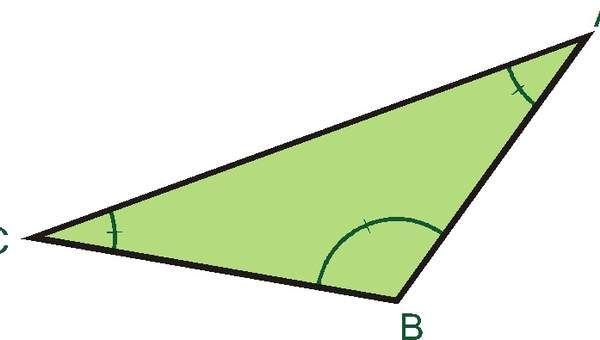 Triángulo obtusángulo Triángulo obtusángulo