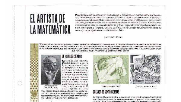 Creaciones de m.c. Escher Creaciones de m.c. Escher