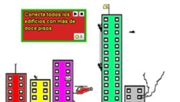 Cuenta pisos edificio y escribe números simbólicamente (I) Cuenta pisos edificio y escribe números simbólicamente (I)