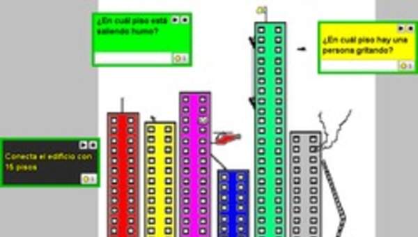 Cuenta pisos edificio y escribe números simbólicamente (II) Cuenta pisos edificio y escribe números simbólicamente (II)