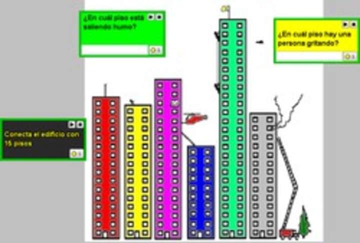 Cuenta pisos edificio y escribe números simbólicamente (II) Cuenta pisos edificio y escribe números simbólicamente (II)