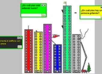 Cuenta pisos edificio y escribe números simbólicamente (II) Cuenta pisos edificio y escribe números simbólicamente (II)
