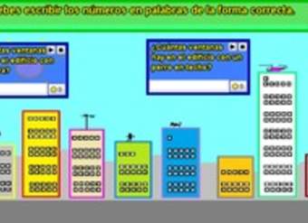 Cuenta ventanas edificio y escribe números en palabras (II) Cuenta ventanas edificio y escribe números en palabras (II)
