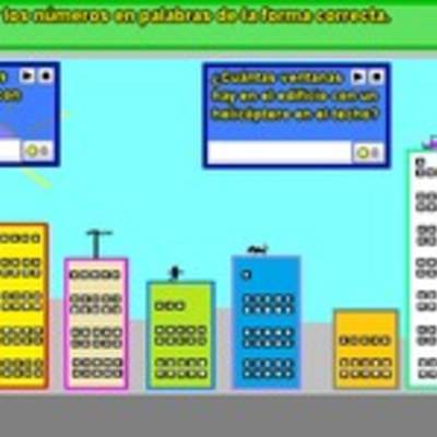 Cuenta ventanas edificio y escribe números en palabras (IV) Cuenta ventanas edificio y escribe números en palabras (IV)