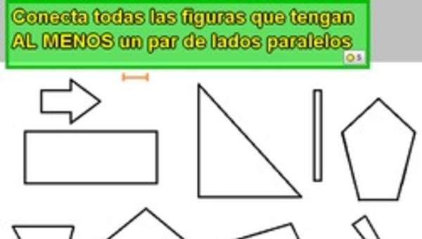 Identificar figuras con lados paralelos Identificar figuras con lados paralelos