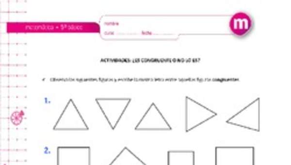 ¿Es congruente o no lo es? ¿Es congruente o no lo es?