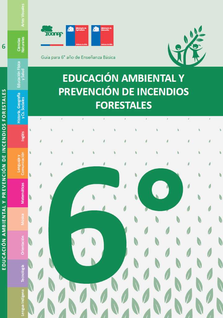 Educación ambiental y prevención de incendios forestales - 6° básico Educación ambiental y prevención de incendios forestales - 6° básico
