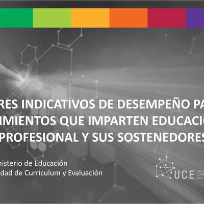 Estándares Indicativos de Desempeño para los establecimientos que imparten Educación Técnico-Profesional y sus sostenedores Estándares Indicativos de Desempeño para los establecimientos que imparten Educación Técnico-Profesional y sus sostenedores