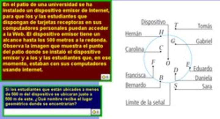 La circunferencia como lugar geométrico La circunferencia como lugar geométrico