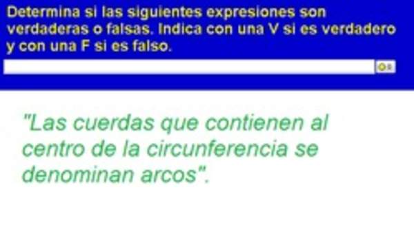 Identificar elementos de la circunferencia Identificar elementos de la circunferencia