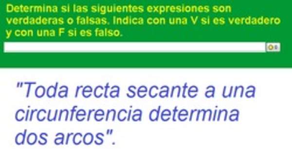Identificar propiedades de los elementos de la circunferencia (II) Identificar propiedades de los elementos de la circunferencia (II)