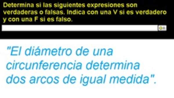 Identificar propiedades de los elementos de la circunferencia (IV) Identificar propiedades de los elementos de la circunferencia (IV)