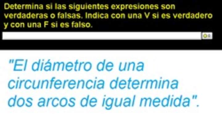 Identificar propiedades de los elementos de la circunferencia (IV) Identificar propiedades de los elementos de la circunferencia (IV)