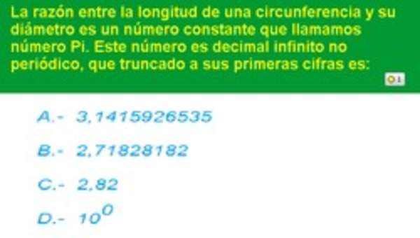 Una aproximación del número Pi Una aproximación del número Pi