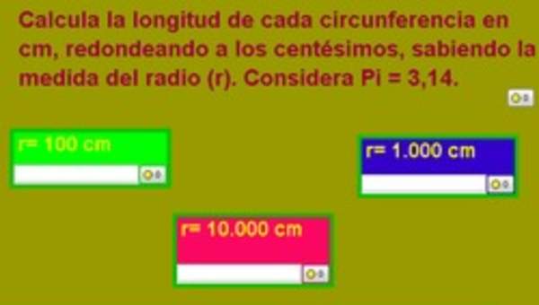 Cálculo de la longitud de una circunferencia (II) Cálculo de la longitud de una circunferencia (II)