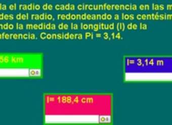 Cálculo de la longitud de una circunferencia (IV) Cálculo de la longitud de una circunferencia (IV)