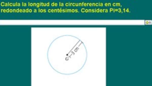 Cálculo de la longitud de una circunferencia (VI) Cálculo de la longitud de una circunferencia (VI)