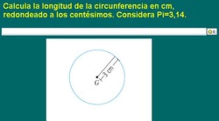 Cálculo de la longitud de una circunferencia (VI) Cálculo de la longitud de una circunferencia (VI)