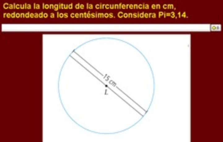 Cálculo de la longitud de una circunferencia (VII) Cálculo de la longitud de una circunferencia (VII)