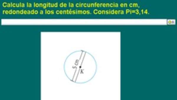 Cálculo de la longitud de una circunferencia (VIII) Cálculo de la longitud de una circunferencia (VIII)