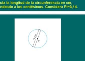 Cálculo de la longitud de una circunferencia (VIII) Cálculo de la longitud de una circunferencia (VIII)