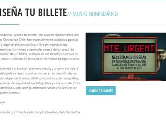 Aplicación web: Diseña tu billete Aplicación web: Diseña tu billete