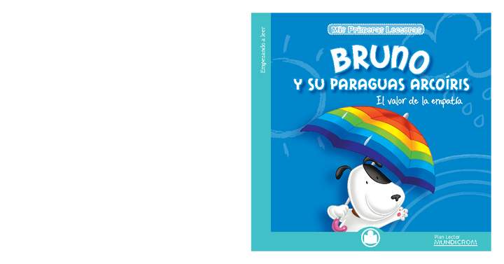 Bruno el valor de la empatía y su paraguas arcoíris