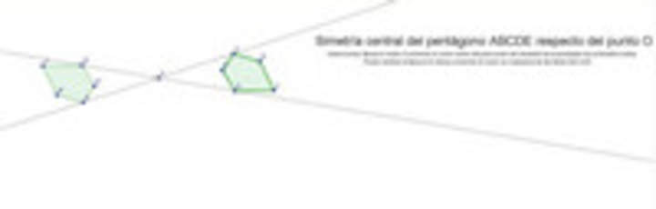 Simetría central Simetría central