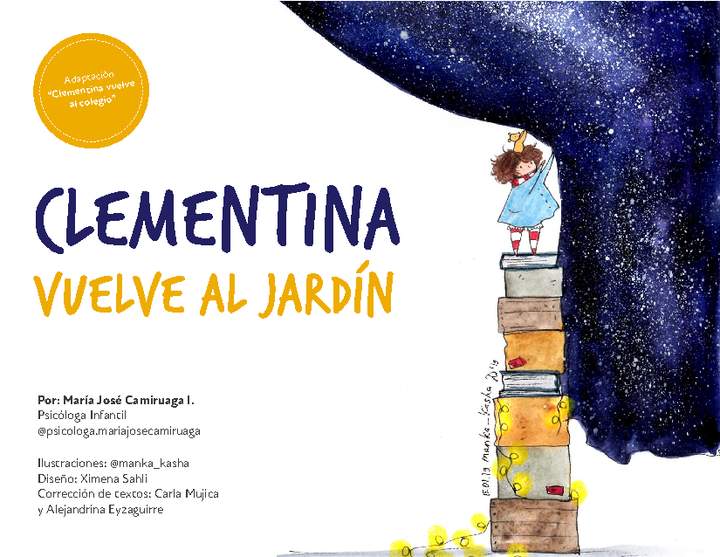 Clementina vuelve al jardín. Adaptación “Clementina vuelve al colegio”
