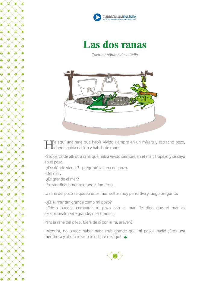 Las dos ranas