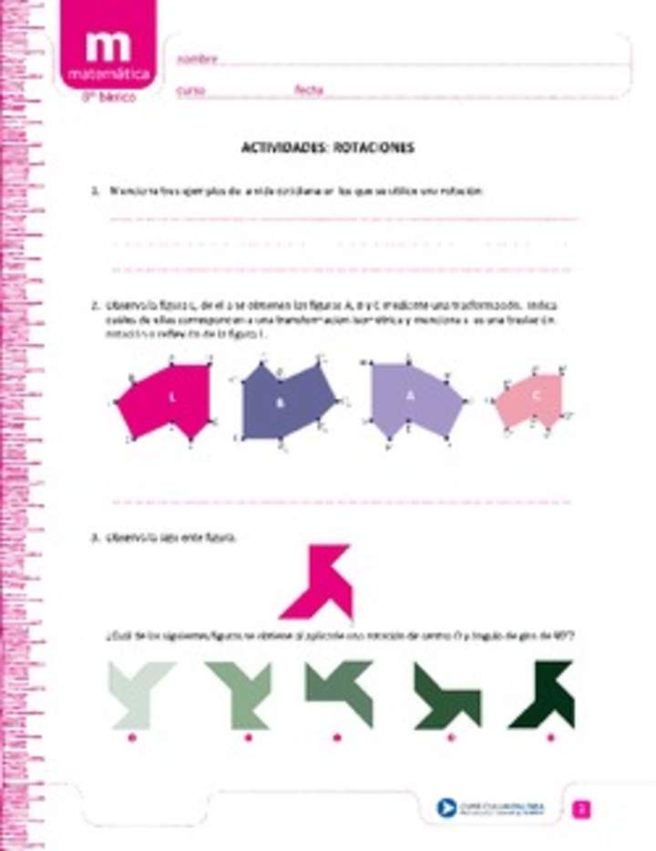 Rotaciones Rotaciones