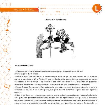 Juicio a Willy Wonka Juicio a Willy Wonka