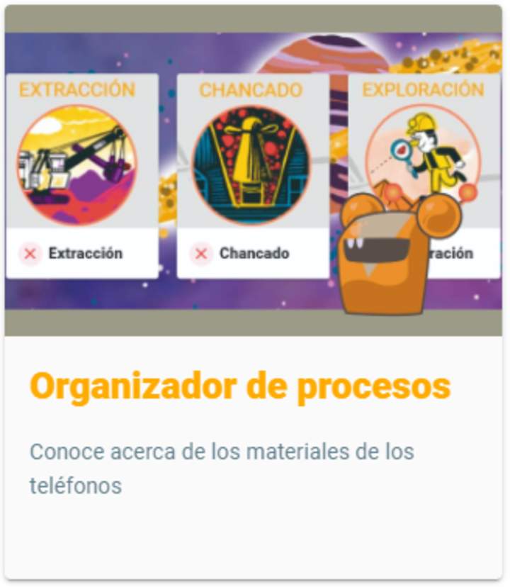 Organizador de procesos Organizador de procesos